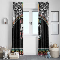 50 Years Kia Kaha Te Reo Maori Window Curtain Ake Ake Ake! LT7 - Polynesian Pride