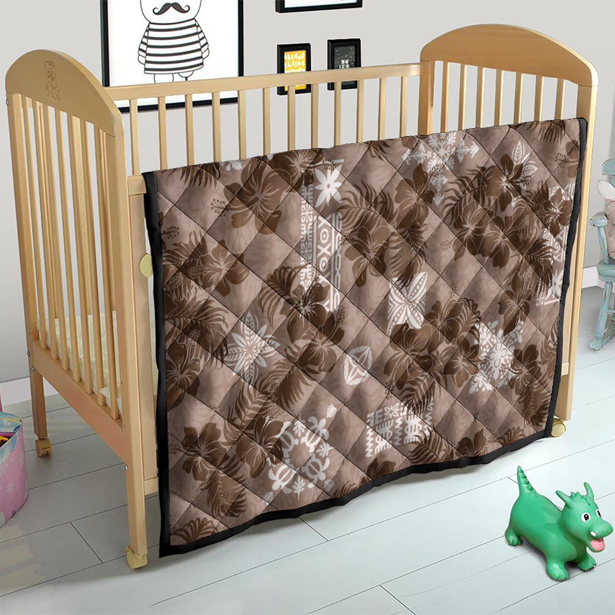 vintage-hawaii-quilt-hibiscus-mix-hawaiian-quilt-patches-brown