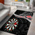 Personalised New Zealand Darts Area Rug Maori Manaia LT7 - Polynesian Pride