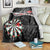 Personalised New Zealand Darts Blanket Maori Manaia LT7 - Polynesian Pride