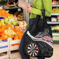 Personalised New Zealand Darts Grocery Bag Maori Manaia