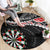 Personalised New Zealand Darts Round Carpet Maori Manaia LT7 - Polynesian Pride