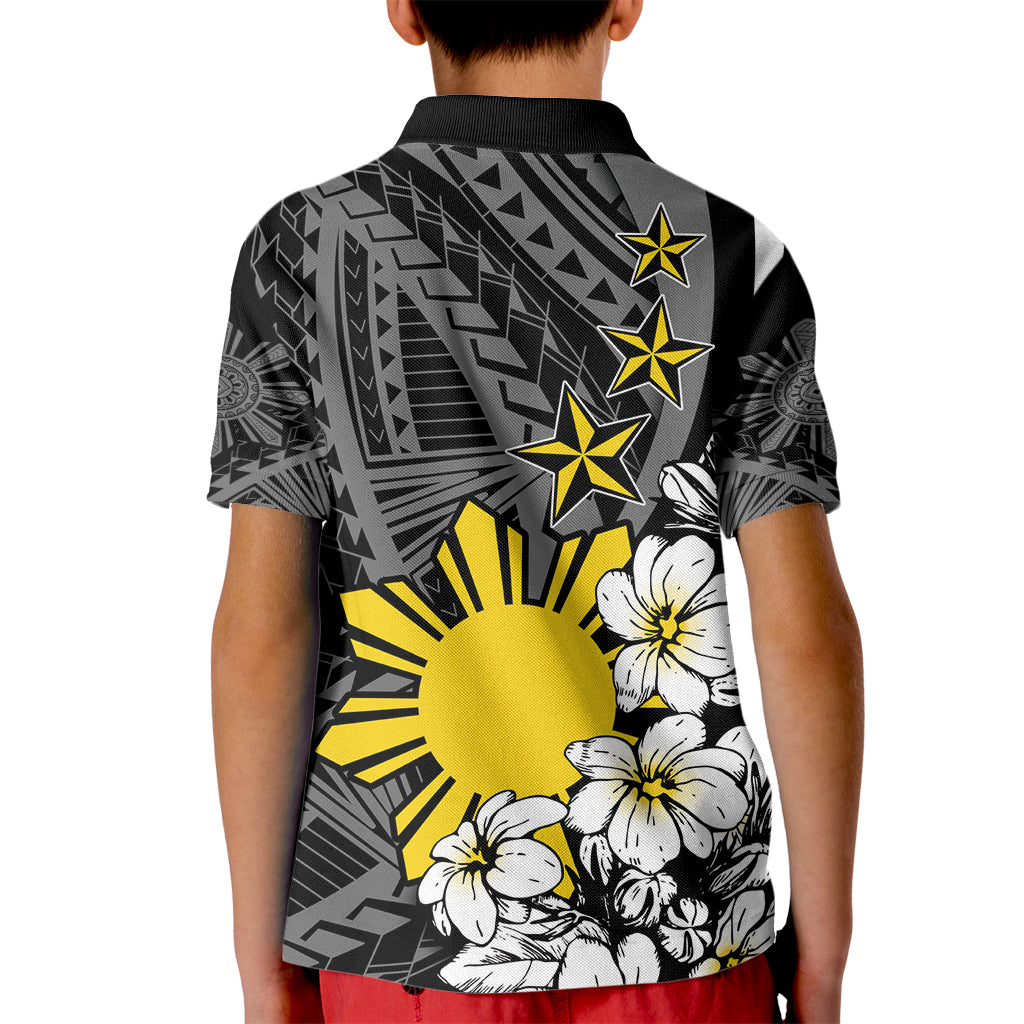 Philippines Sampaguita Personalised Kid Polo Shirt Women's Day LT7 - Polynesian Pride