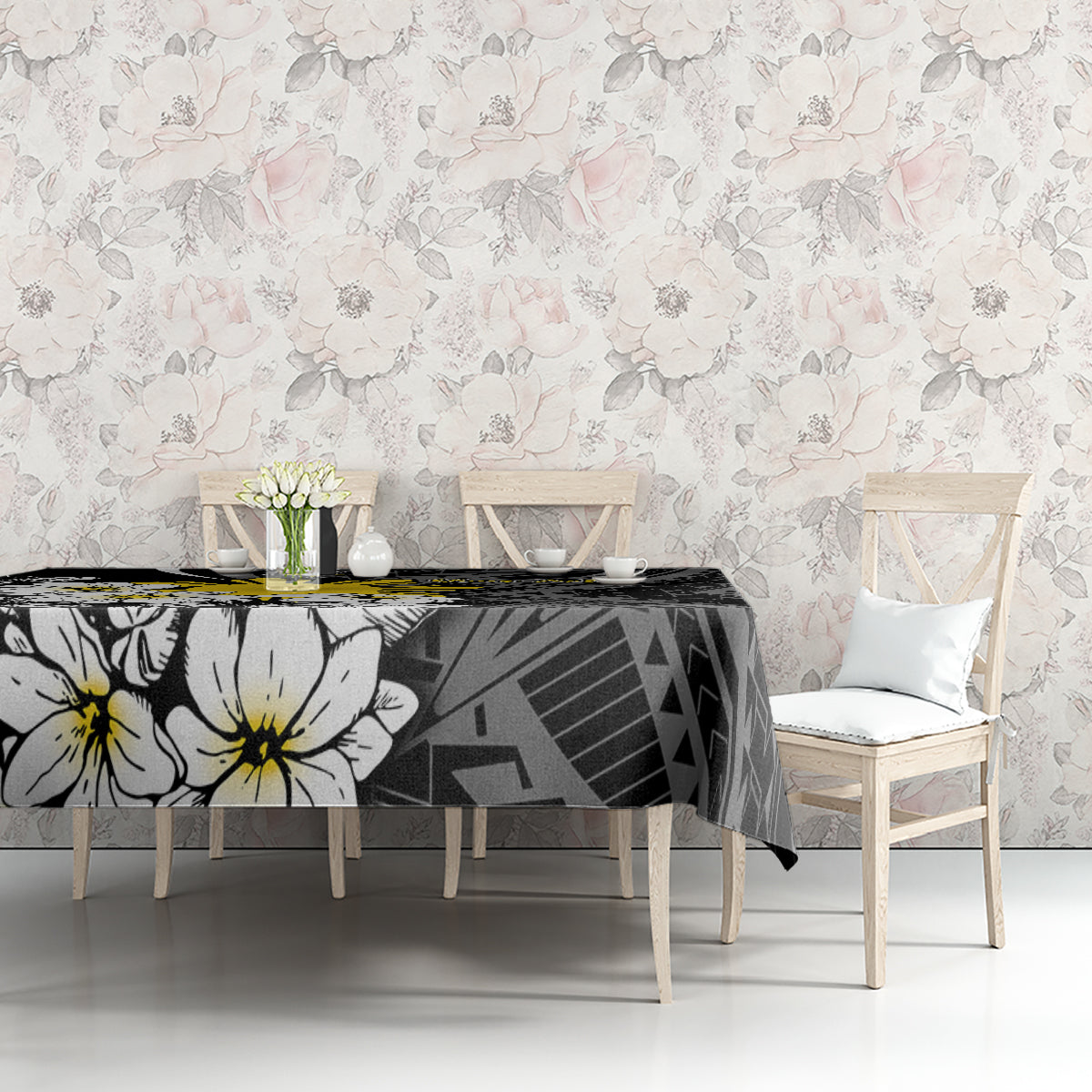 Philippines Sampaguita Personalised Tablecloth Women's Day