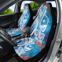 Hafa Adai Guam Car Seat Cover Crystal Waves