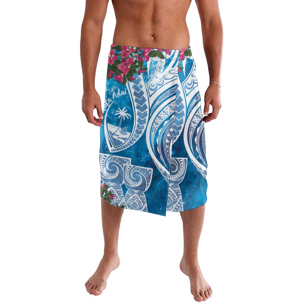 Hafa Adai Guam Lavalava Crystal Waves