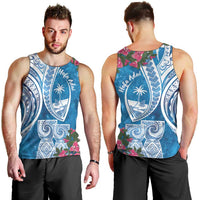 Hafa Adai Guam Men Tank Top Crystal Waves