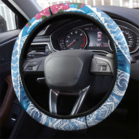 Hafa Adai Guam Steering Wheel Cover Crystal Waves