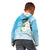 Personalized Guam Chamorro Kid Hoodie Turtles and Guasali Flowers