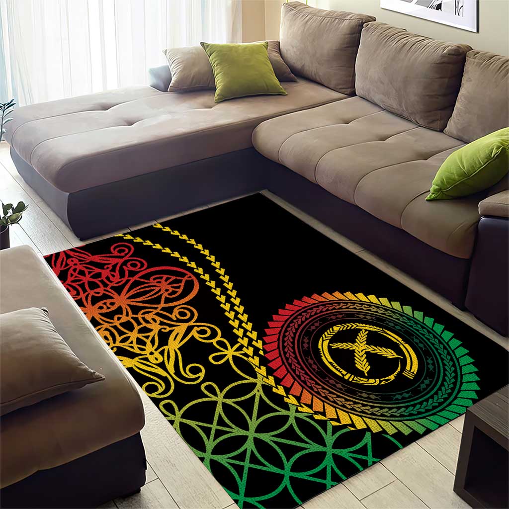Proudly Ni-Van Sandroing Inspired Classic Style Area Rug LT7 - Polynesian Pride