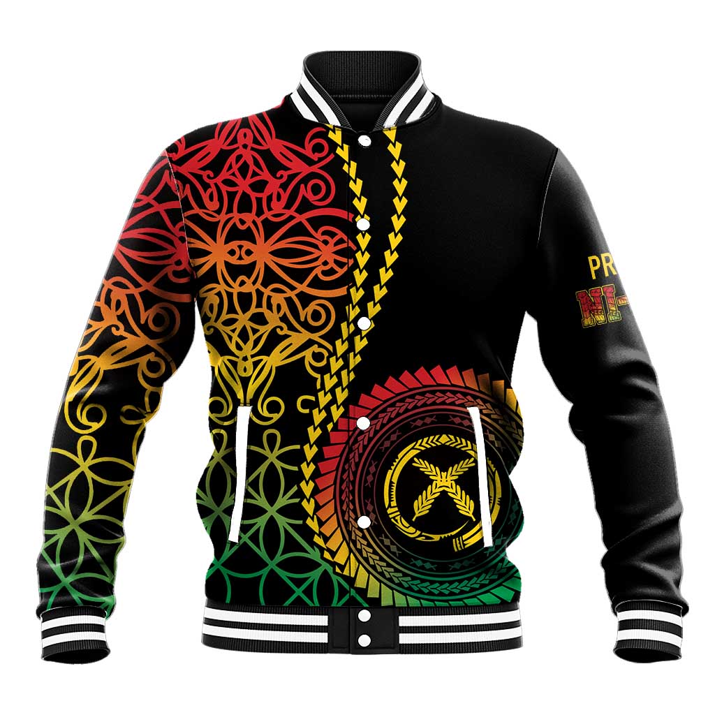 Proudly Ni-Van Sandroing Inspired Classic Style Baseball Jacket