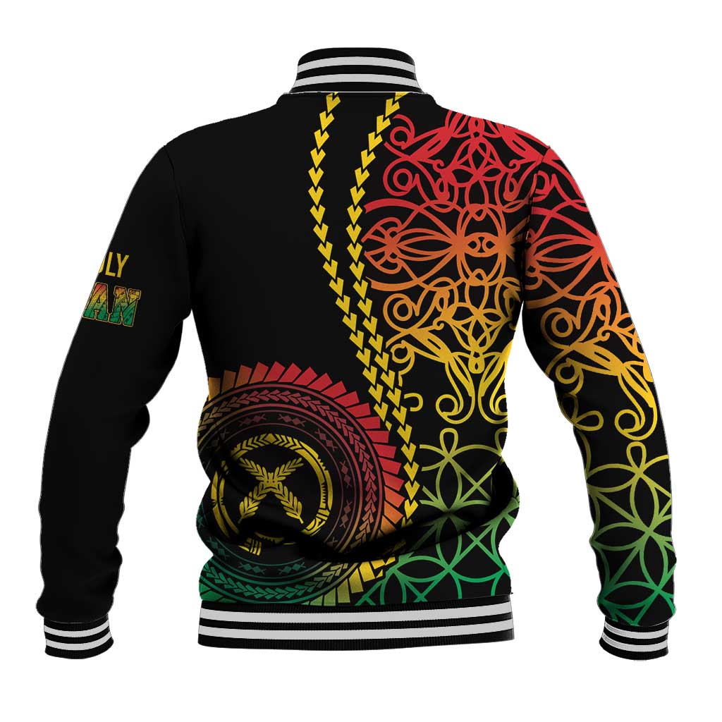 Proudly Ni-Van Sandroing Inspired Classic Style Baseball Jacket