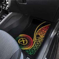 Proudly Ni-Van Sandroing Inspired Classic Style Car Mats LT7 - Polynesian Pride