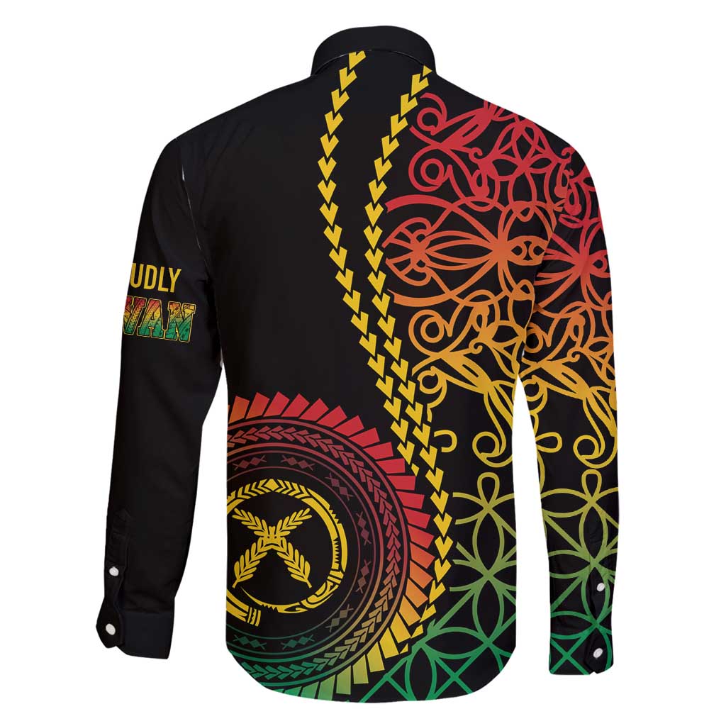 Proudly Ni-Van Sandroing Inspired Classic Style Family Matching Mermaid Dress and Hawaiian Shirt LT7 - Polynesian Pride