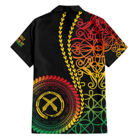 Proudly Ni-Van Sandroing Inspired Classic Style Family Matching Tank Maxi Dress and Hawaiian Shirt LT7 - Polynesian Pride
