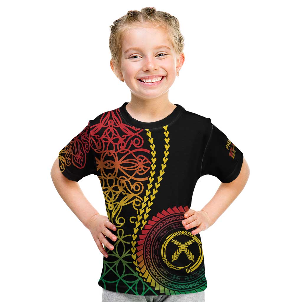 Proudly Ni-Van Sandroing Inspired Classic Style Kid T Shirt LT7 Colorful - Polynesian Pride