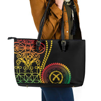Proudly Ni-Van Sandroing Inspired Classic Style Leather Tote Bag LT7 - Polynesian Pride