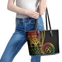 Proudly Ni-Van Sandroing Inspired Classic Style Leather Tote Bag LT7 - Polynesian Pride