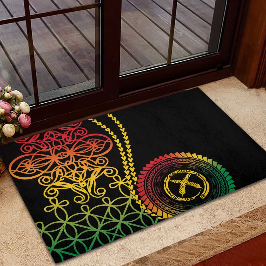 Proudly Ni-Van Sandroing Inspired Classic Style Rubber Doormat