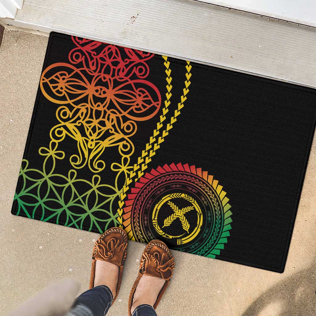 Proudly Ni-Van Sandroing Inspired Classic Style Rubber Doormat