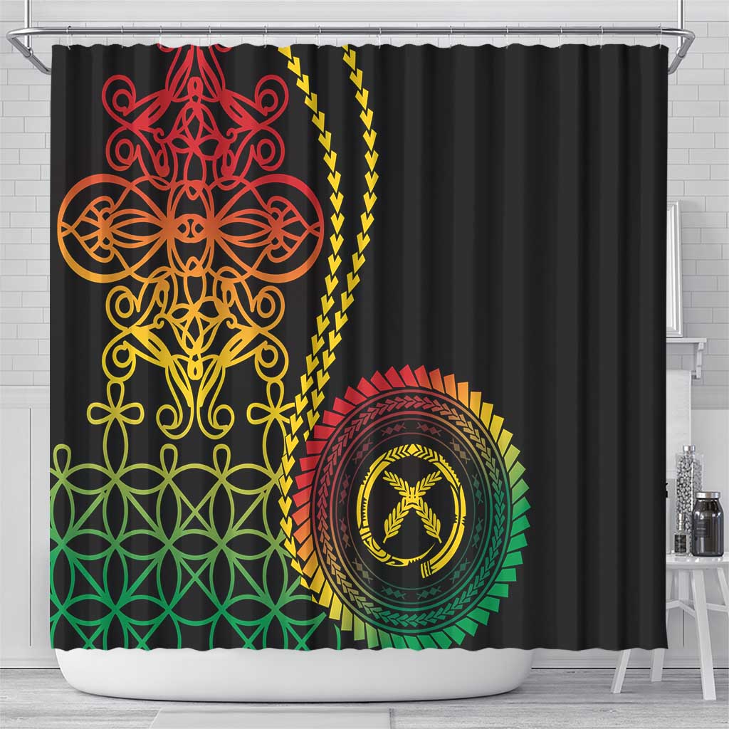 Proudly Ni-Van Sandroing Inspired Classic Style Shower Curtain