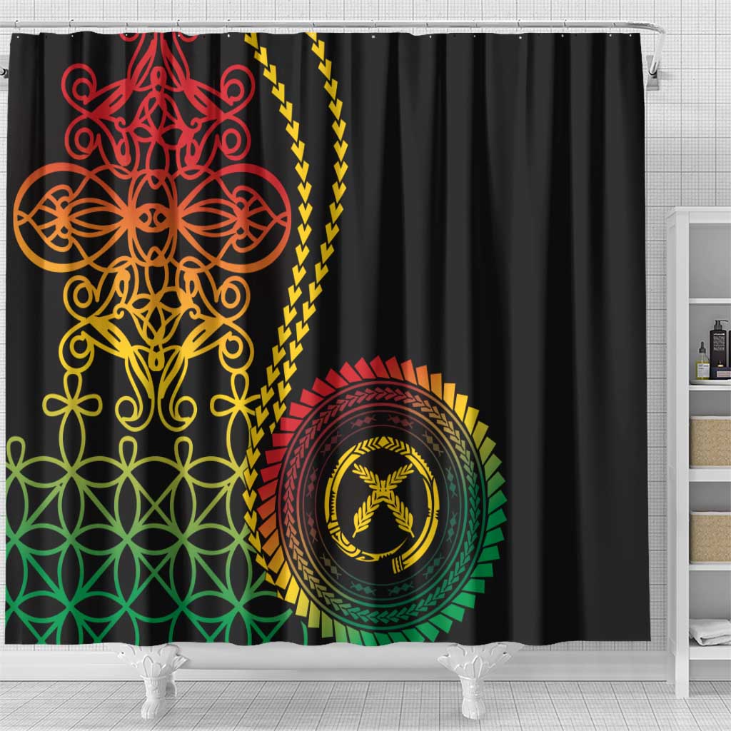 Proudly Ni-Van Sandroing Inspired Classic Style Shower Curtain