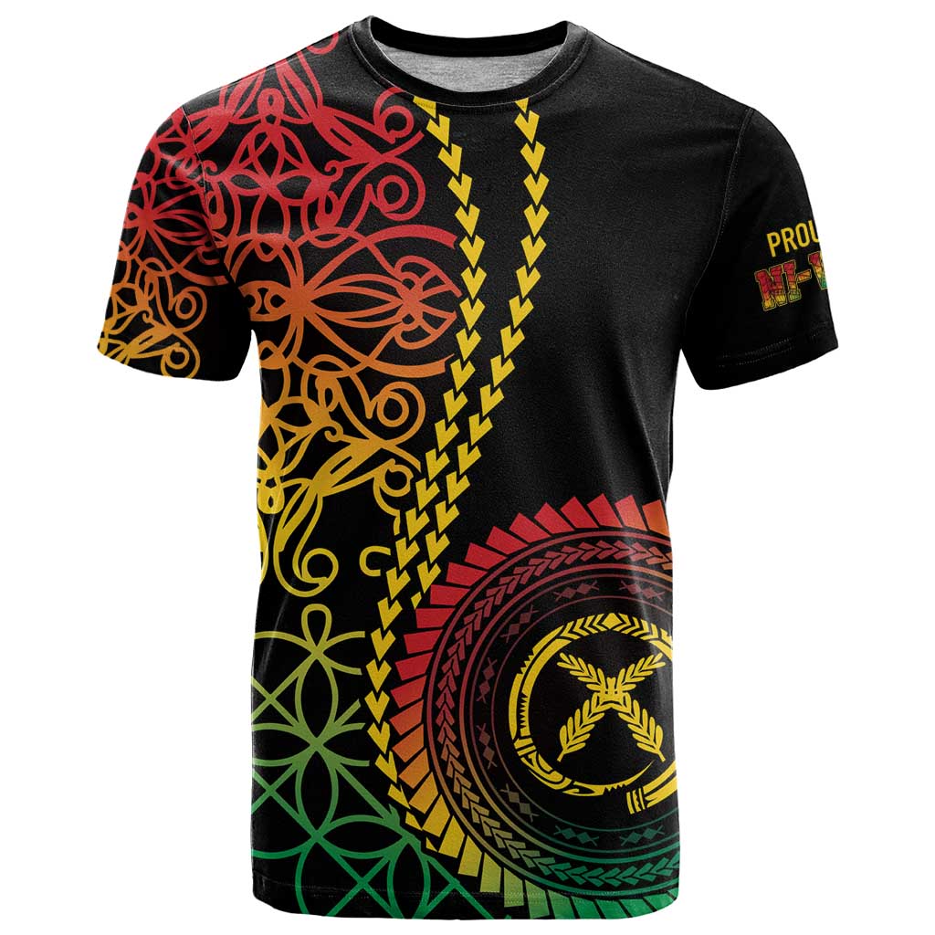 Proudly Ni-Van Sandroing Inspired Classic Style T Shirt LT7 Colorful - Polynesian Pride
