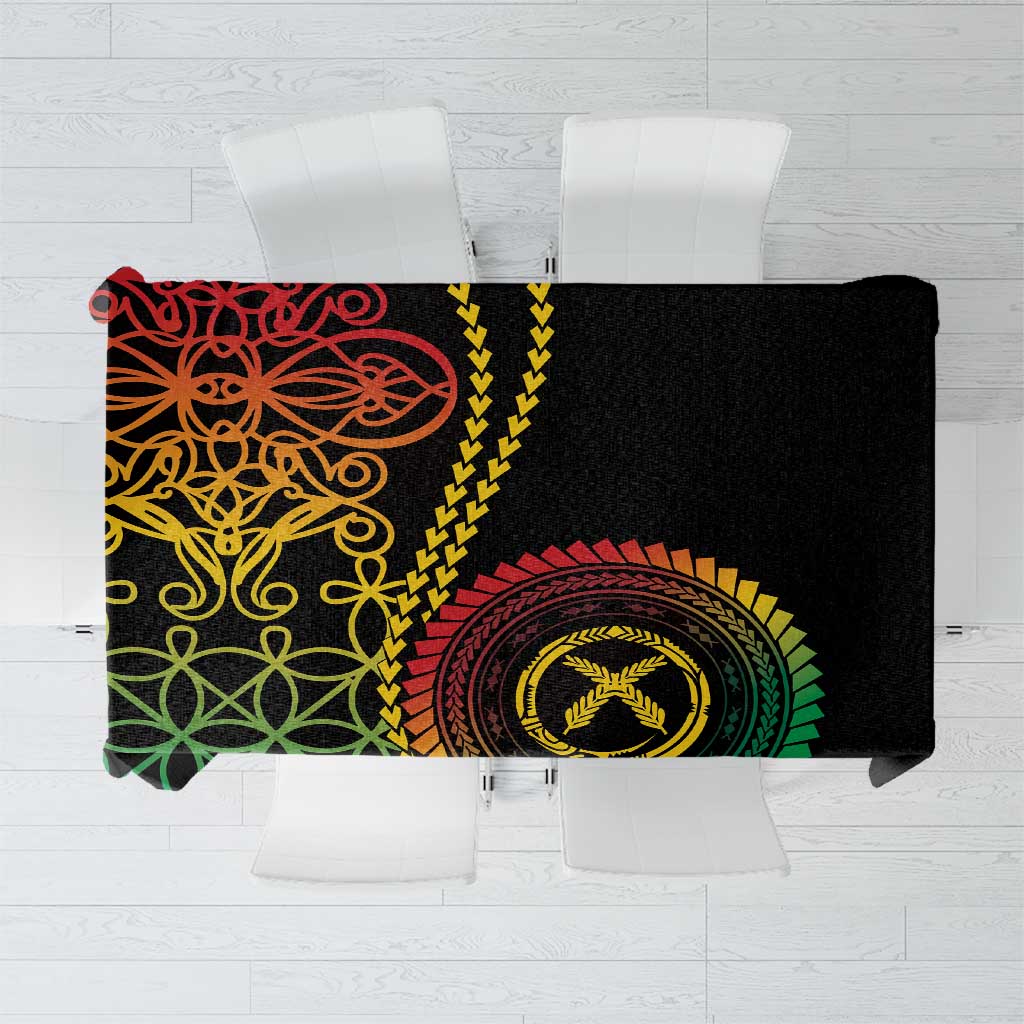 Proudly Ni-Van Sandroing Inspired Classic Style Tablecloth LT7 Colorful - Polynesian Pride