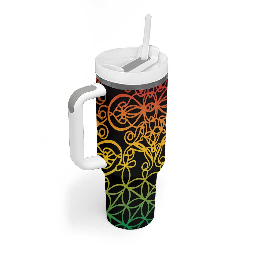 Proudly Ni-Van Sandroing Inspired Classic Style Tumbler With Handle LT7 - Polynesian Pride