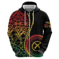 Proudly Ni-Van Sandroing Inspired Classic Style Zip Hoodie