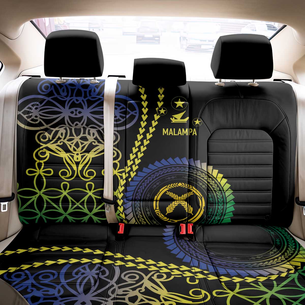 Proudly Ni-Van Sandroing Inspired Back Car Seat Cover Malampa Classic Style