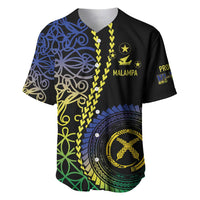 Proudly Ni-Van Sandroing Inspired Baseball Jersey Malampa Classic Style LT7 Colorful - Polynesian Pride