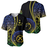 Proudly Ni-Van Sandroing Inspired Baseball Jersey Malampa Classic Style LT7 - Polynesian Pride