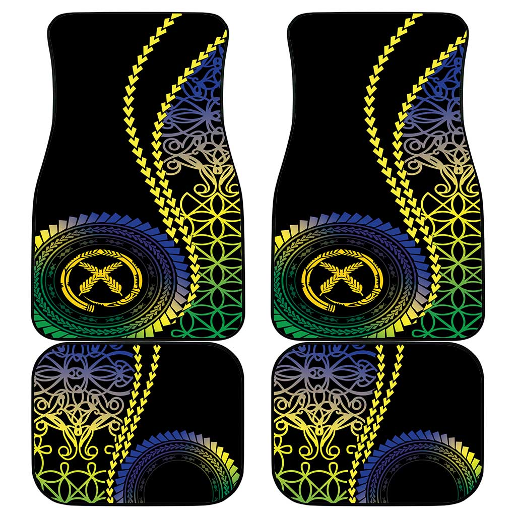 Proudly Ni-Van Sandroing Inspired Car Mats Malampa Classic Style LT7 - Polynesian Pride