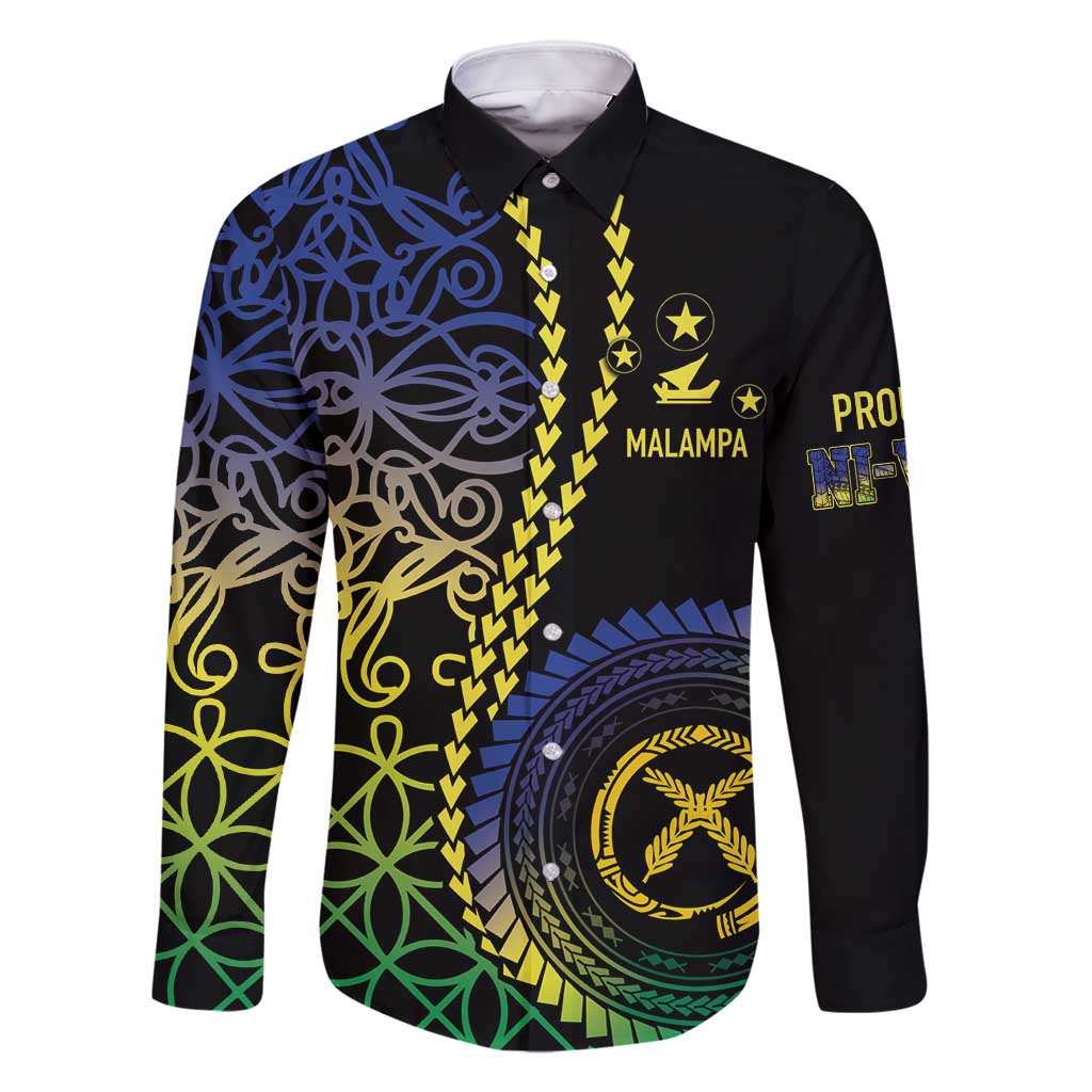 Proudly Ni-Van Sandroing Inspired Family Matching Off Shoulder Maxi Dress and Hawaiian Shirt Malampa Classic Style