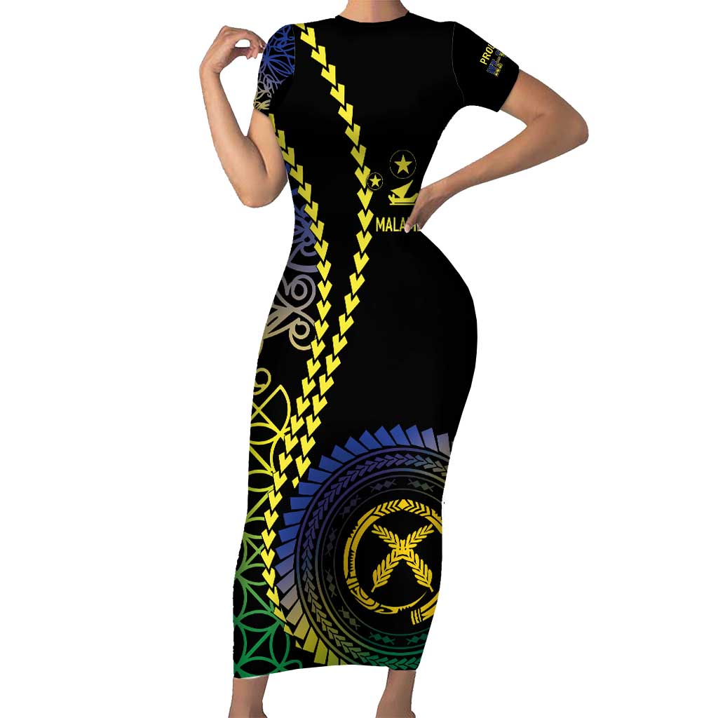 Proudly Ni-Van Sandroing Inspired Family Matching Short Sleeve Bodycon Dress and Hawaiian Shirt Malampa Classic Style