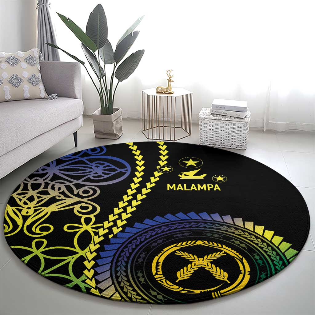 Proudly Ni-Van Sandroing Inspired Round Carpet Malampa Classic Style