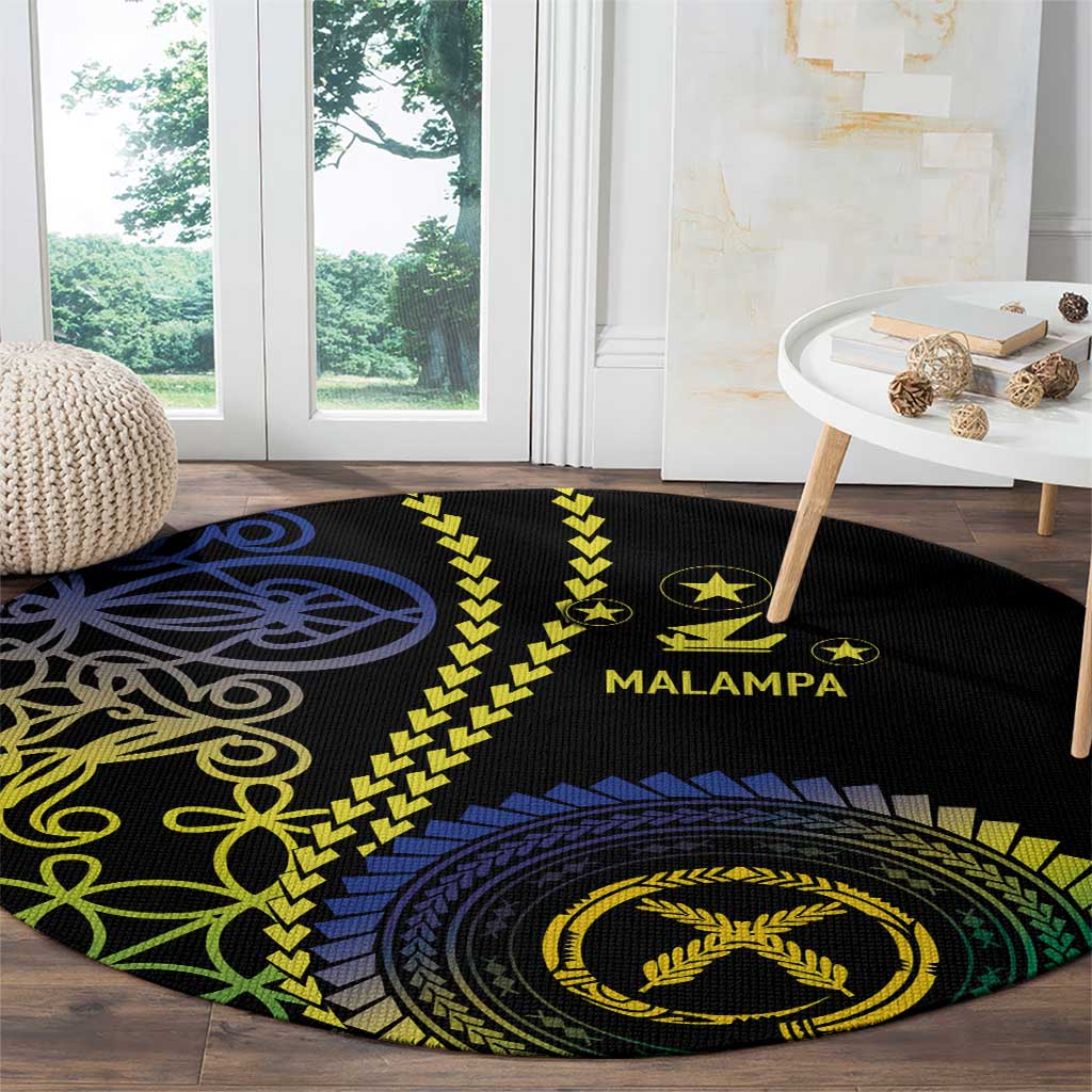 Proudly Ni-Van Sandroing Inspired Round Carpet Malampa Classic Style