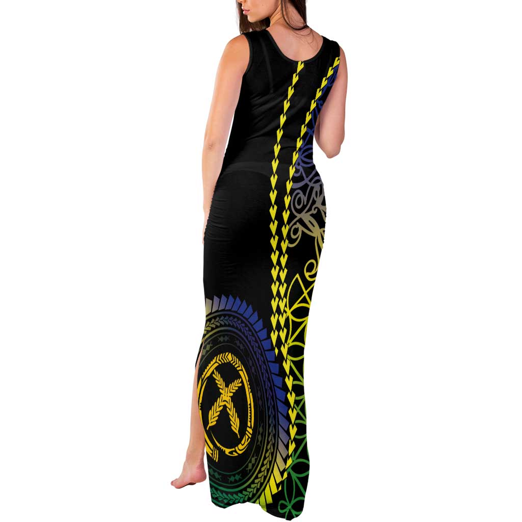 Proudly Ni-Van Sandroing Inspired Tank Maxi Dress Malampa Classic Style