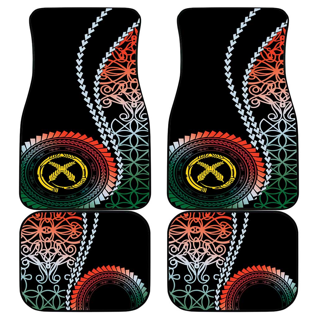 Proudly Ni-Van Sandroing Inspired Car Mats Penama Classic Style LT7 - Polynesian Pride
