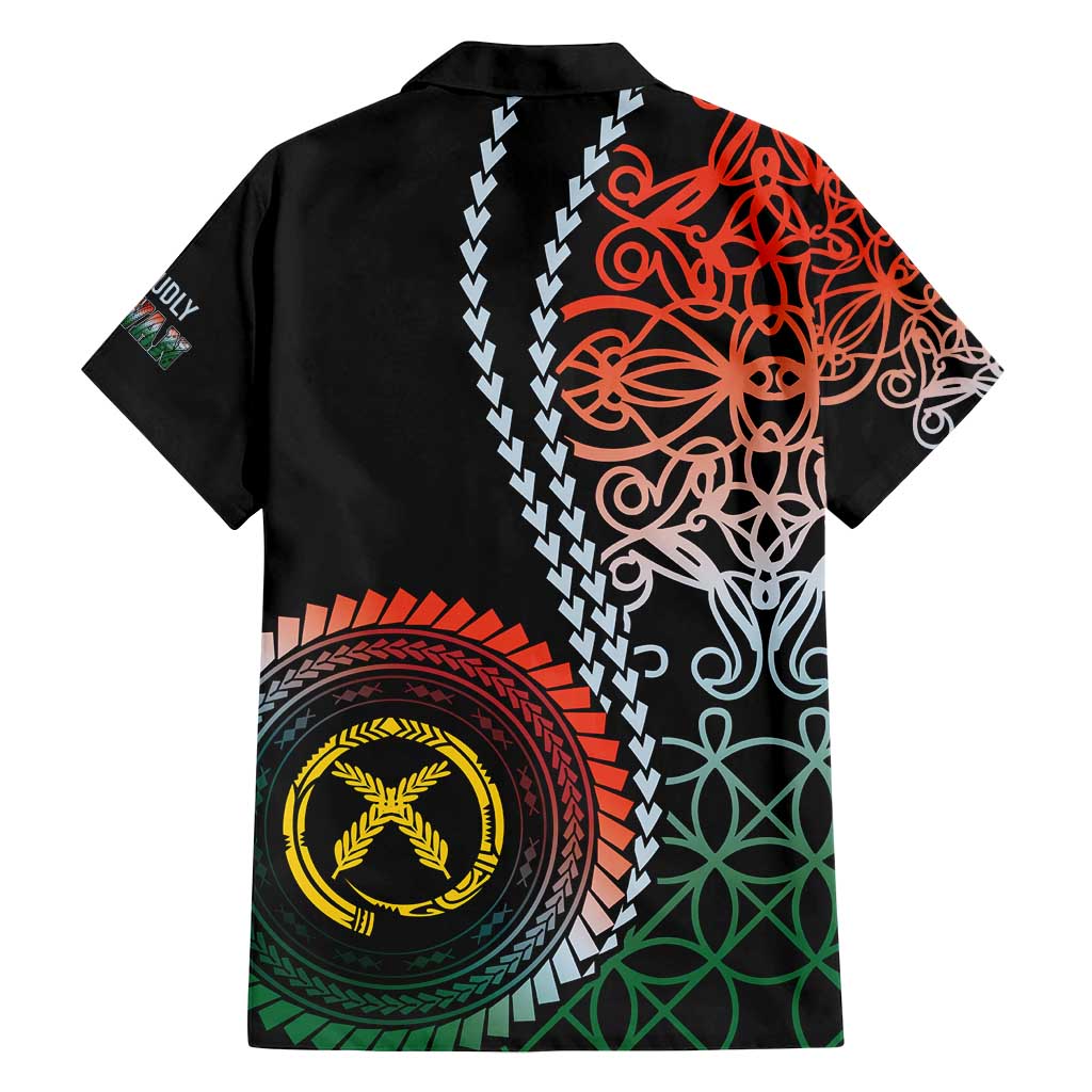 Proudly Ni-Van Sandroing Inspired Family Matching Puletasi and Hawaiian Shirt Penama Classic Style LT7 - Polynesian Pride