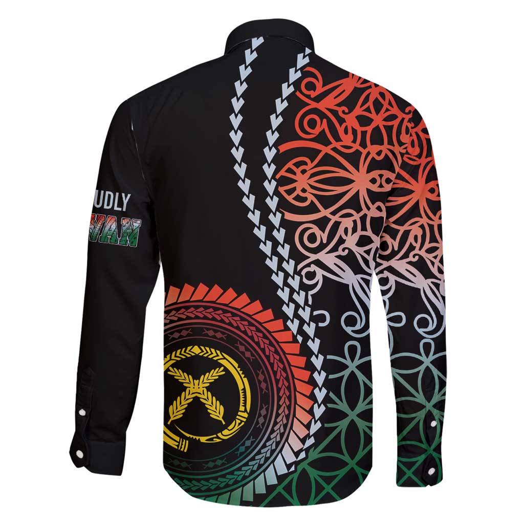 Proudly Ni-Van Sandroing Inspired Family Matching Puletasi and Hawaiian Shirt Penama Classic Style LT7 - Polynesian Pride