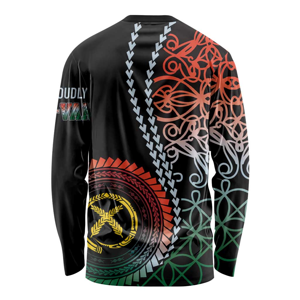 Proudly Ni-Van Sandroing Inspired Long Sleeve Shirt Penama Classic Style LT7 - Polynesian Pride
