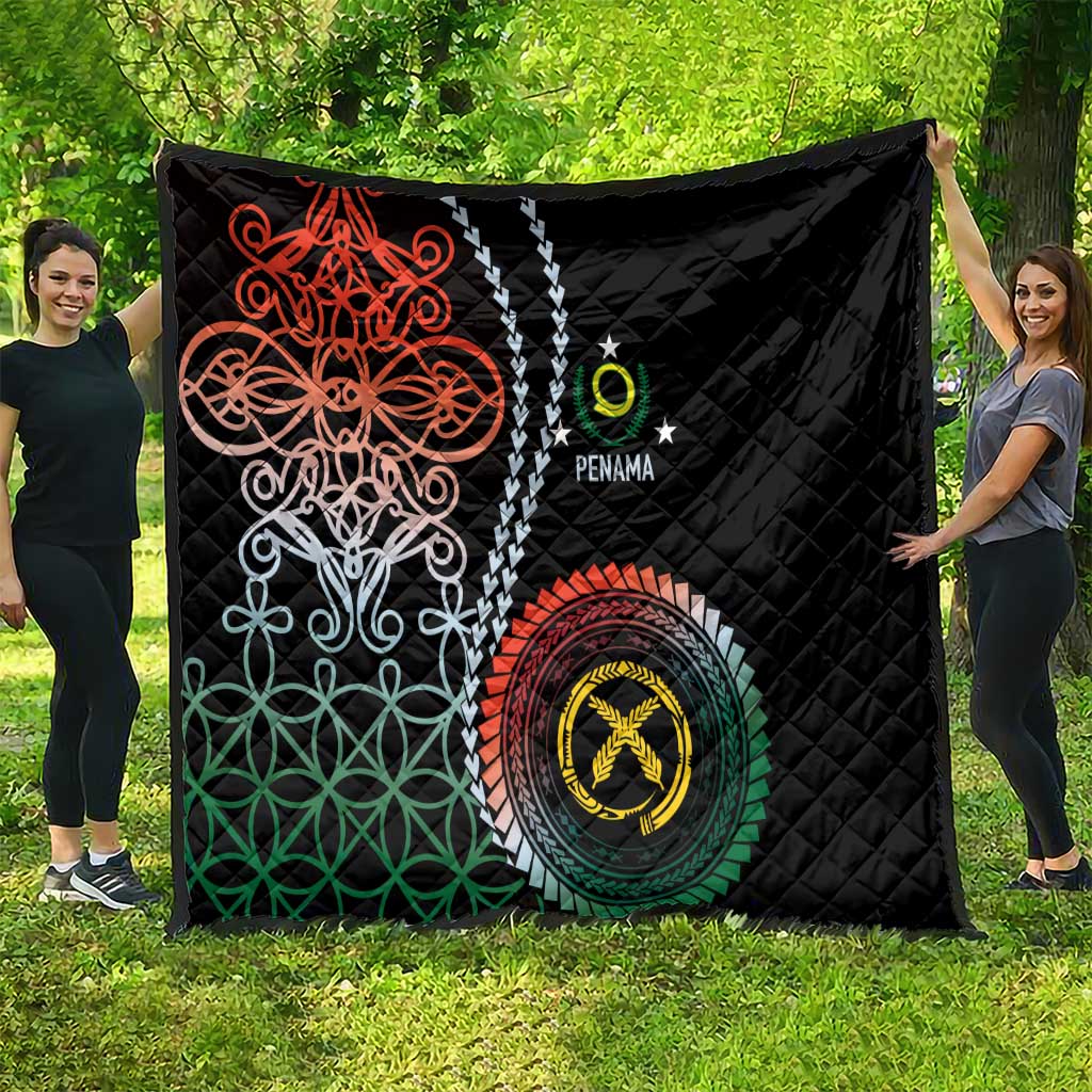 Proudly Ni-Van Sandroing Inspired Quilt Penama Classic Style LT7 - Polynesian Pride