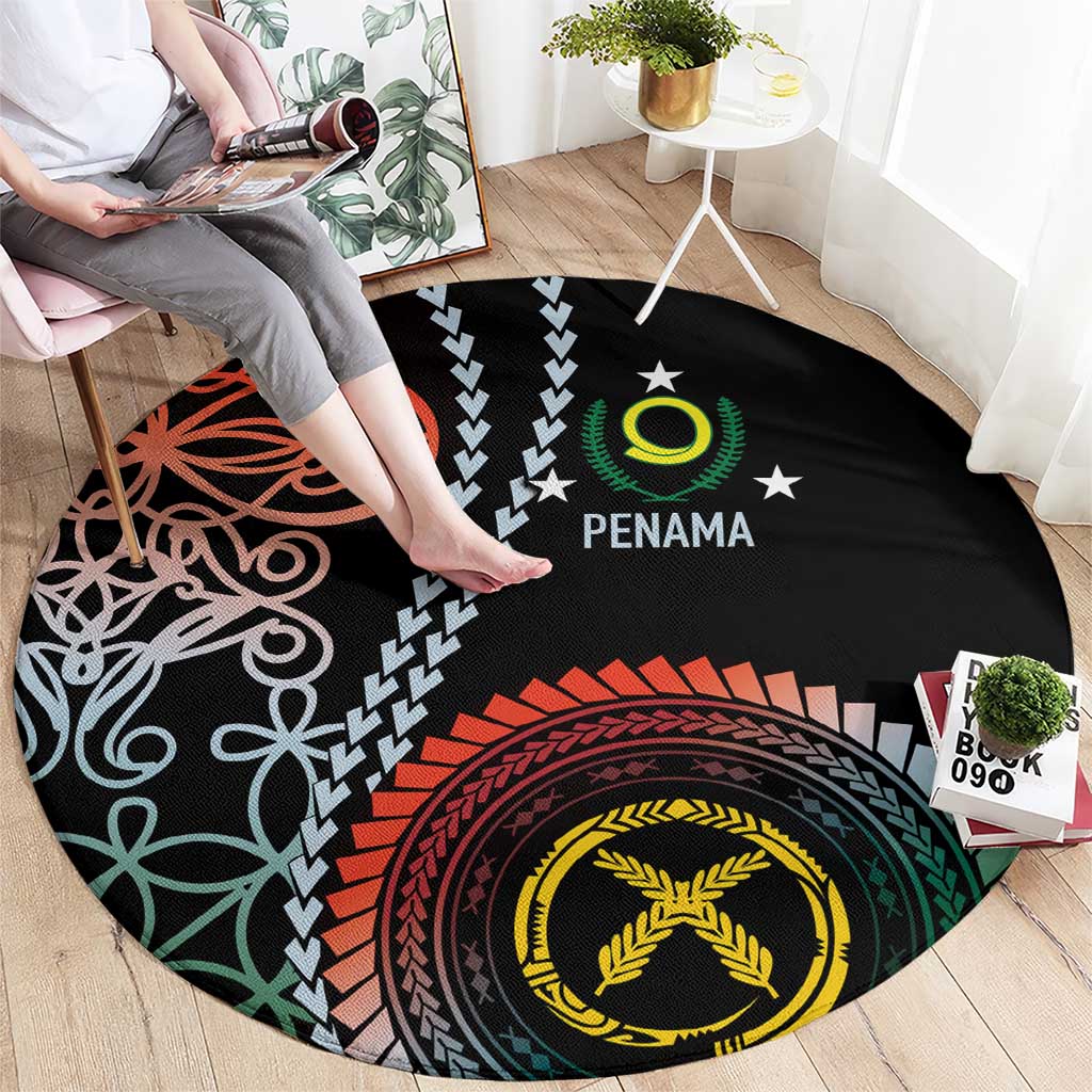 Proudly Ni-Van Sandroing Inspired Round Carpet Penama Classic Style