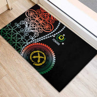 Proudly Ni-Van Sandroing Inspired Rubber Doormat Penama Classic Style LT7 - Polynesian Pride