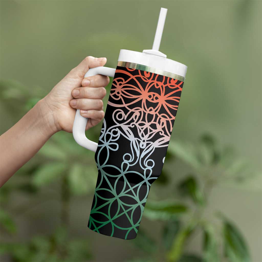 Proudly Ni-Van Sandroing Inspired Tumbler With Handle Penama Classic Style LT7 - Polynesian Pride