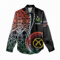 Proudly Ni-Van Sandroing Inspired Women Casual Shirt Penama Classic Style LT7 - Polynesian Pride
