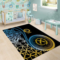 Proudly Ni-Van Sandroing Inspired Area Rug Sanma Classic Style LT7 - Polynesian Pride
