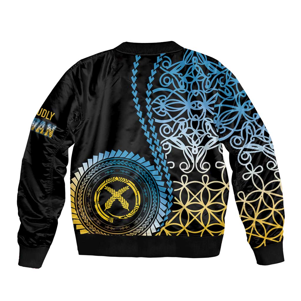 Proudly Ni-Van Sandroing Inspired Bomber Jacket Sanma Classic Style LT7 - Polynesian Pride